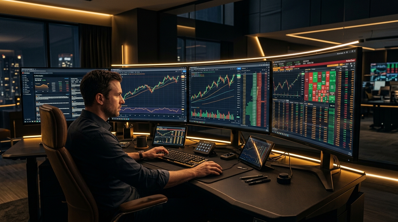 Mahalaxmi Anna Stocks Institutional Trading Terminal Desk